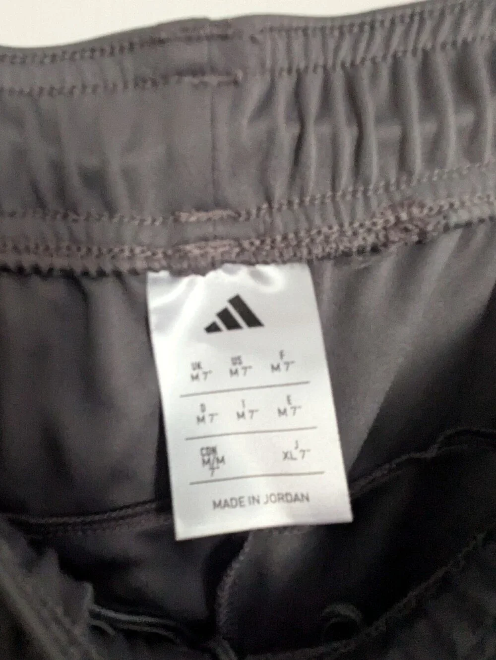 NWT Adidas Men's 7-inch Active Shorts - Gray with Black