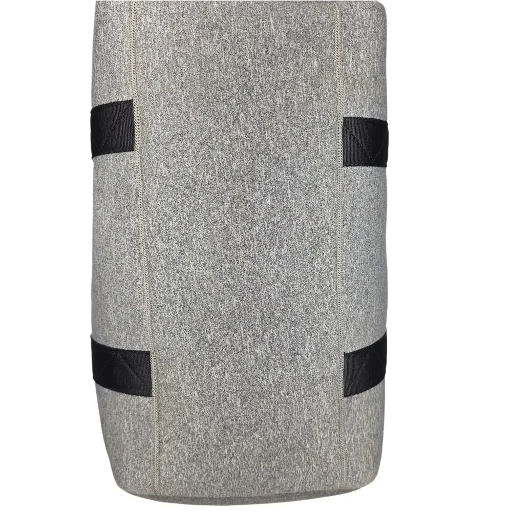 AIMÉE KESTENBERG NEOPRENE DUFFLE BAG – GRAY – TROLLEY SLEEVE – LARGE WEEKENDER