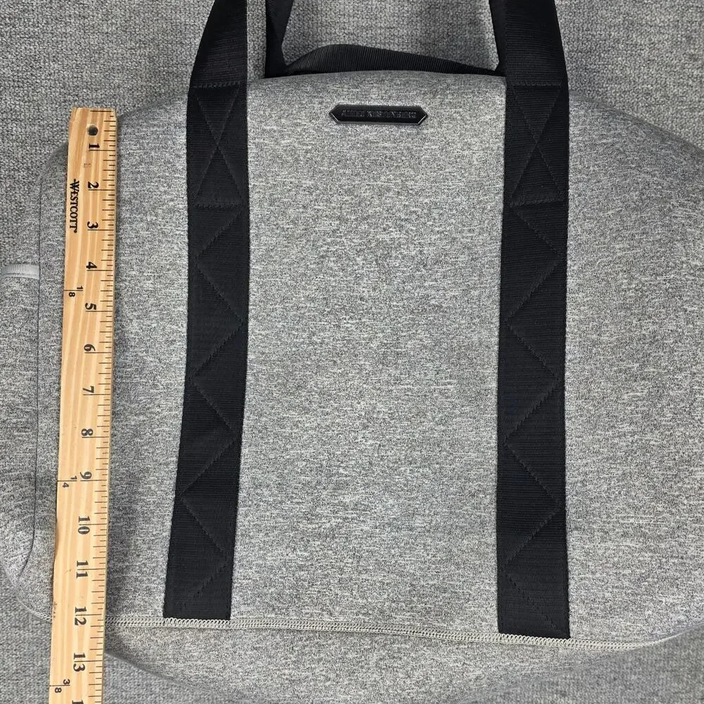 AIMÉE KESTENBERG NEOPRENE DUFFLE BAG – GRAY – TROLLEY SLEEVE – LARGE WEEKENDER