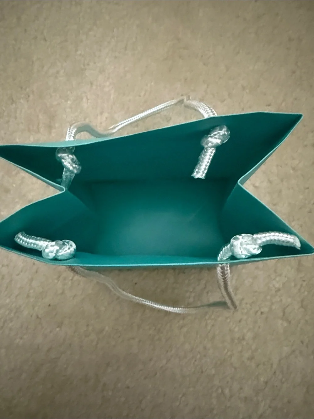 Small Tiffany & Co. shopping bag