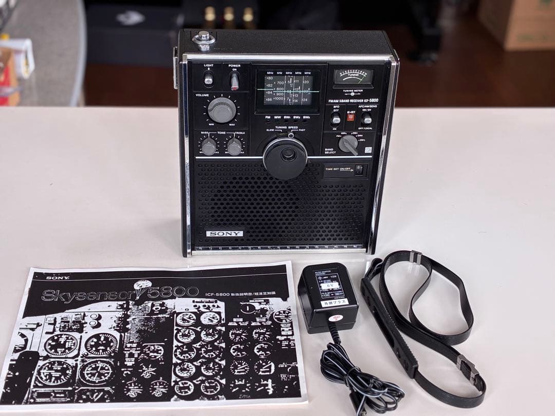 SONY ICF-5800 FM/AM Radio Receiver