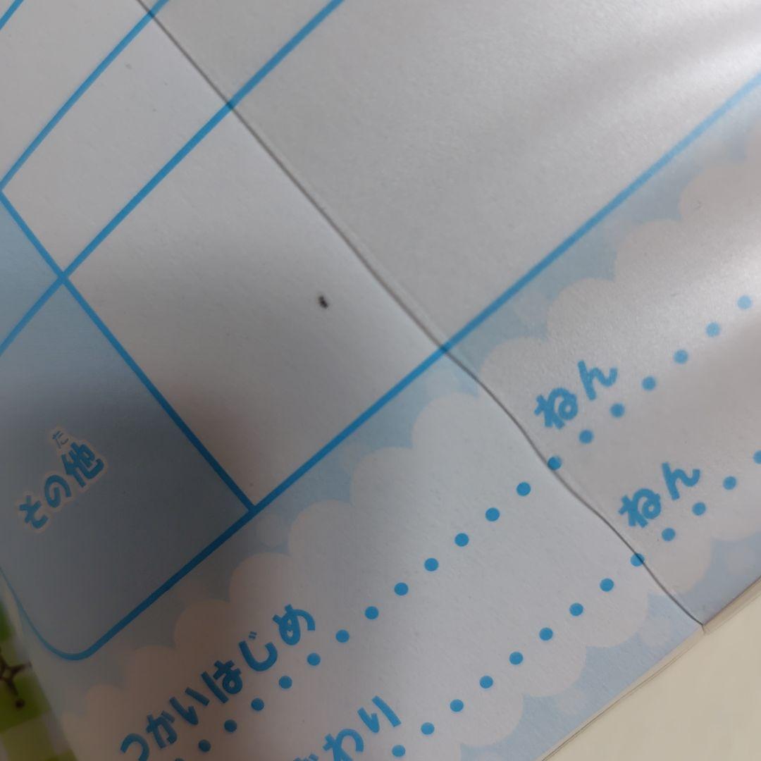 Cracks Puppy's Pastel Communication Notebook, Vertical Writing, Heisei Retro