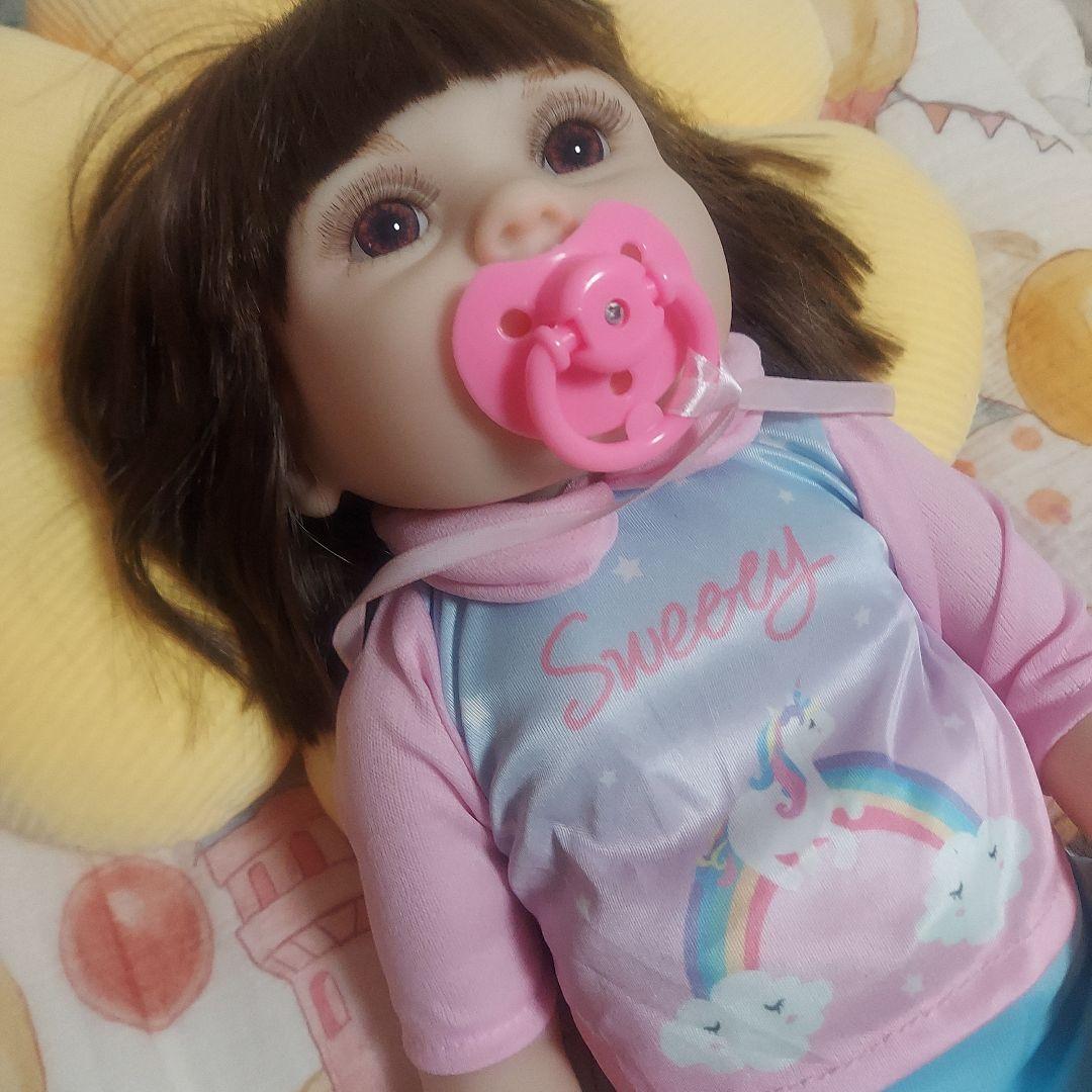 Realistic Baby Doll with Pacifier - Minor Flaws
