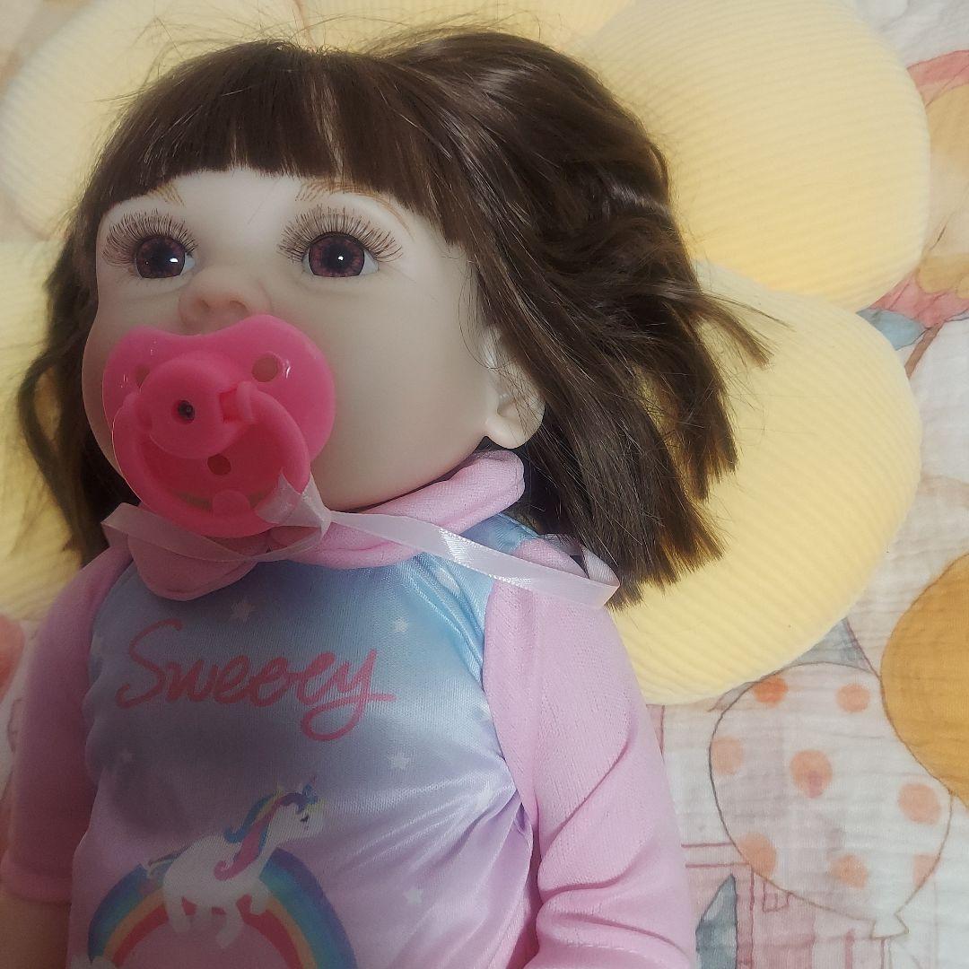 Realistic Baby Doll with Pacifier - Minor Flaws