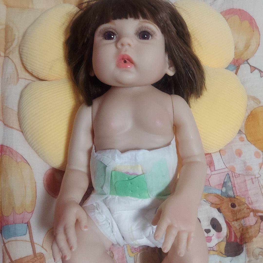 Realistic Baby Doll with Pacifier - Minor Flaws