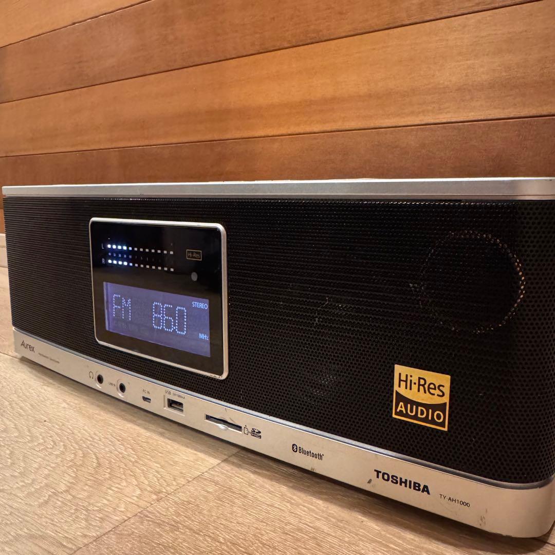 Toshiba SD/USB/CD Radio Player with Bluetooth & Hi-Res Audio Support TY-AH1000
