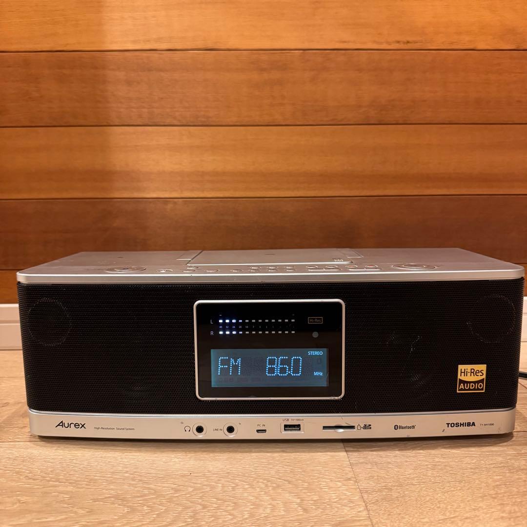 Toshiba SD/USB/CD Radio Player with Bluetooth & Hi-Res Audio Support TY-AH1000