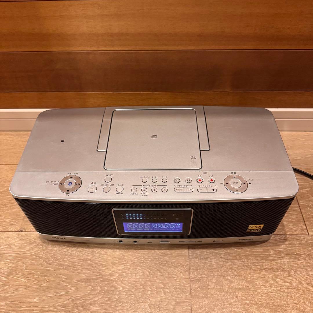 Toshiba SD/USB/CD Radio Player with Bluetooth & Hi-Res Audio Support TY-AH1000