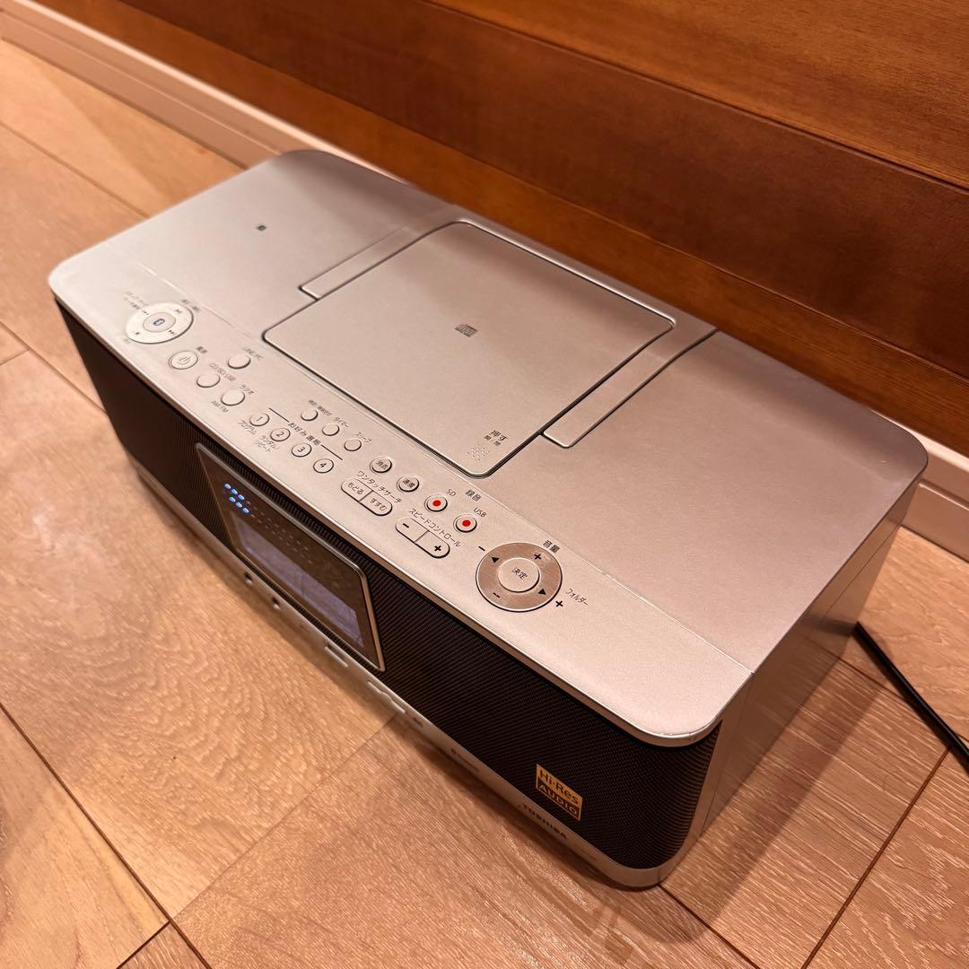 Toshiba SD/USB/CD Radio Player with Bluetooth & Hi-Res Audio Support TY-AH1000