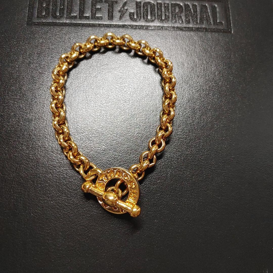 Agate Gold Chain Bracelet