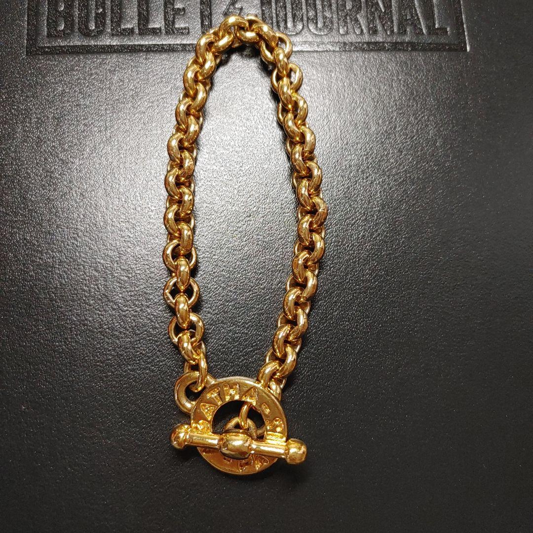 Agate Gold Chain Bracelet