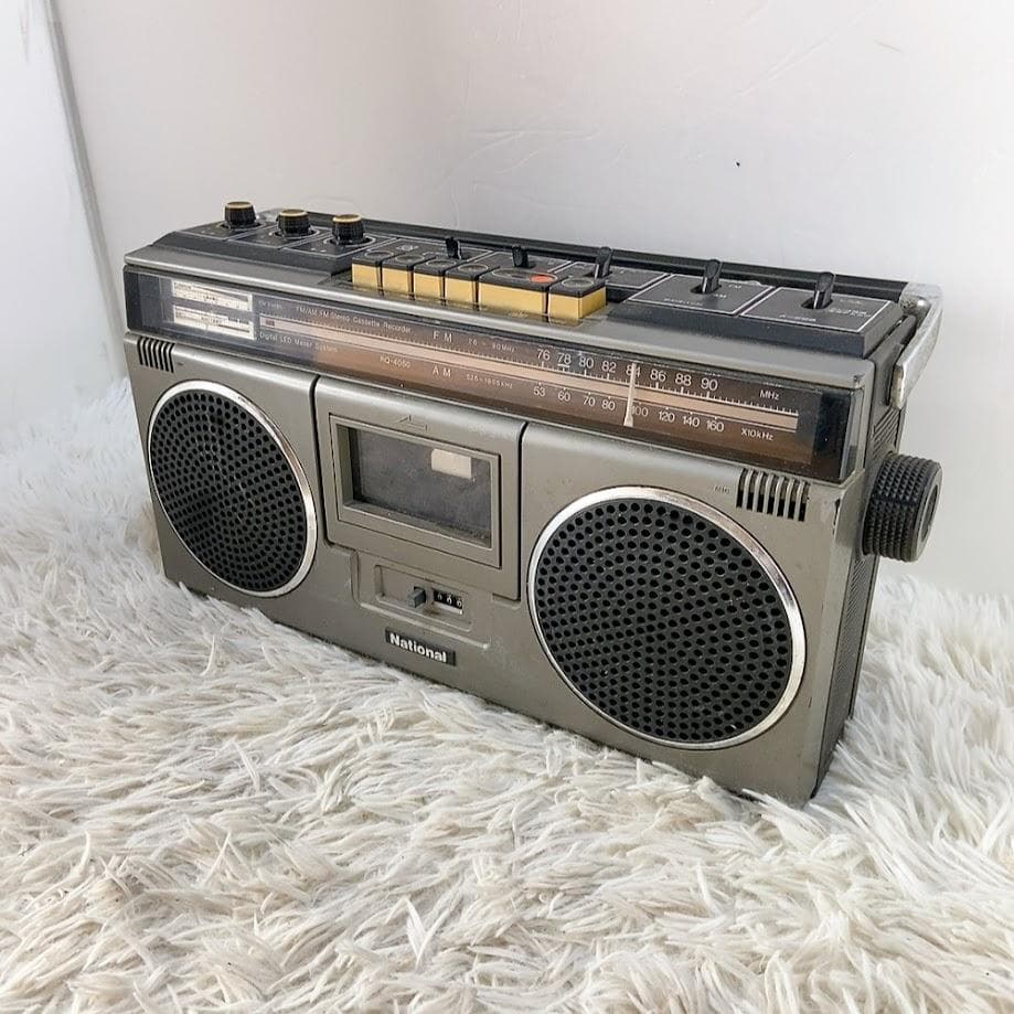 National RQ-4050 Radio Cassette Recorder Retro
