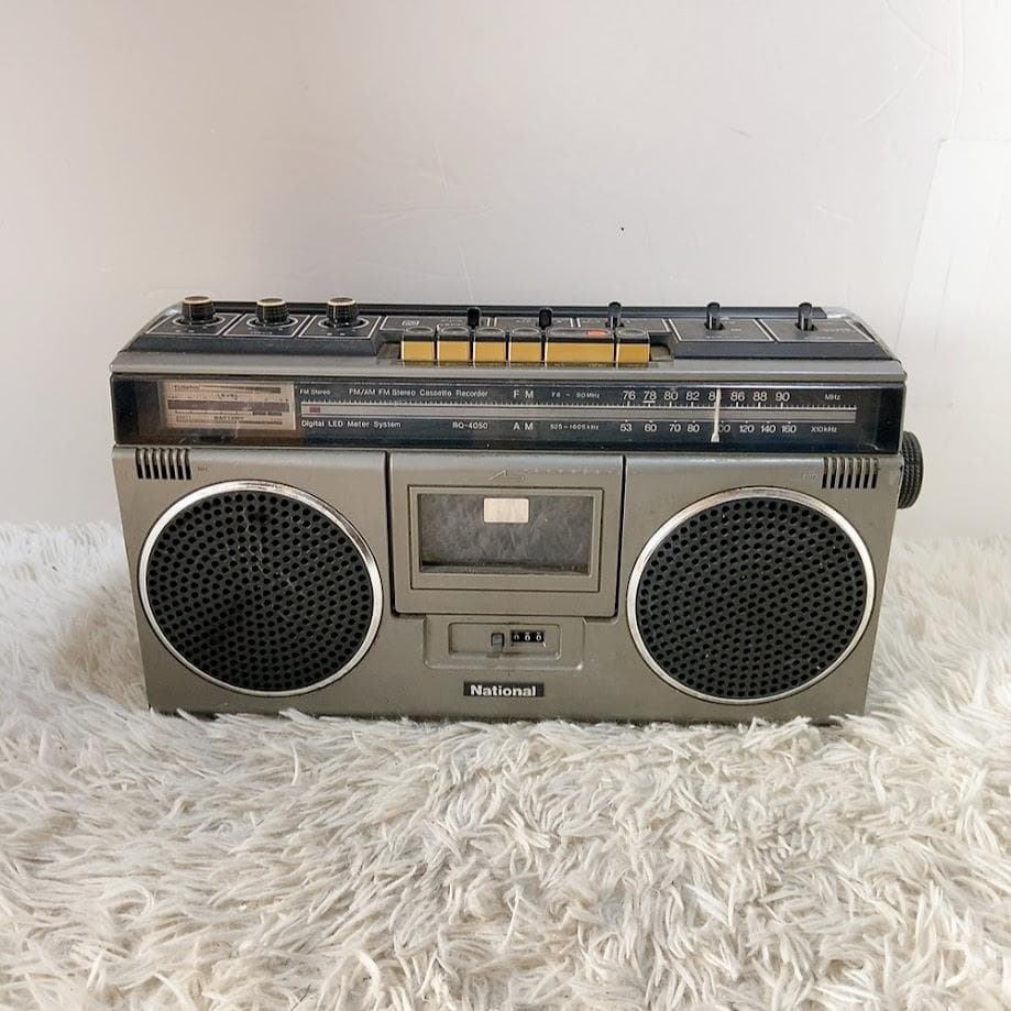 National RQ-4050 Radio Cassette Recorder Retro