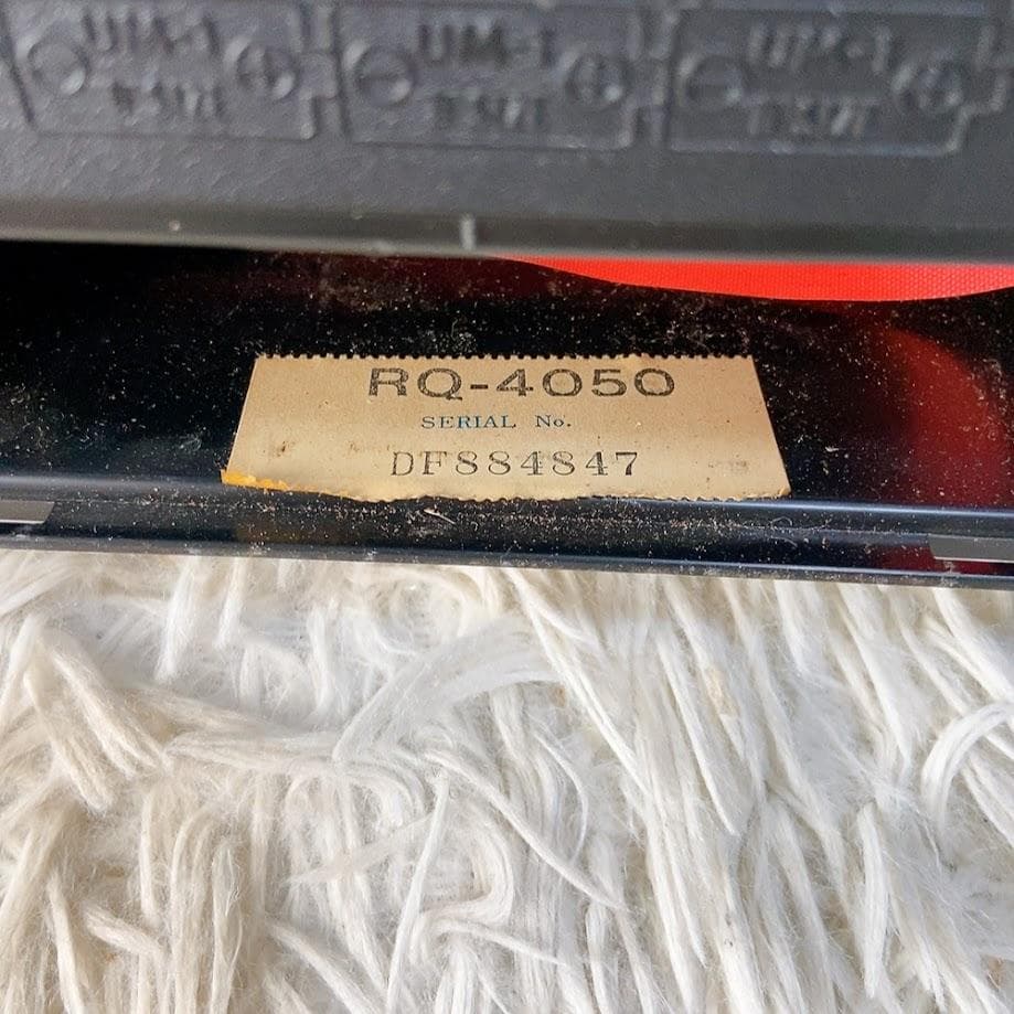 National RQ-4050 Radio Cassette Recorder Retro