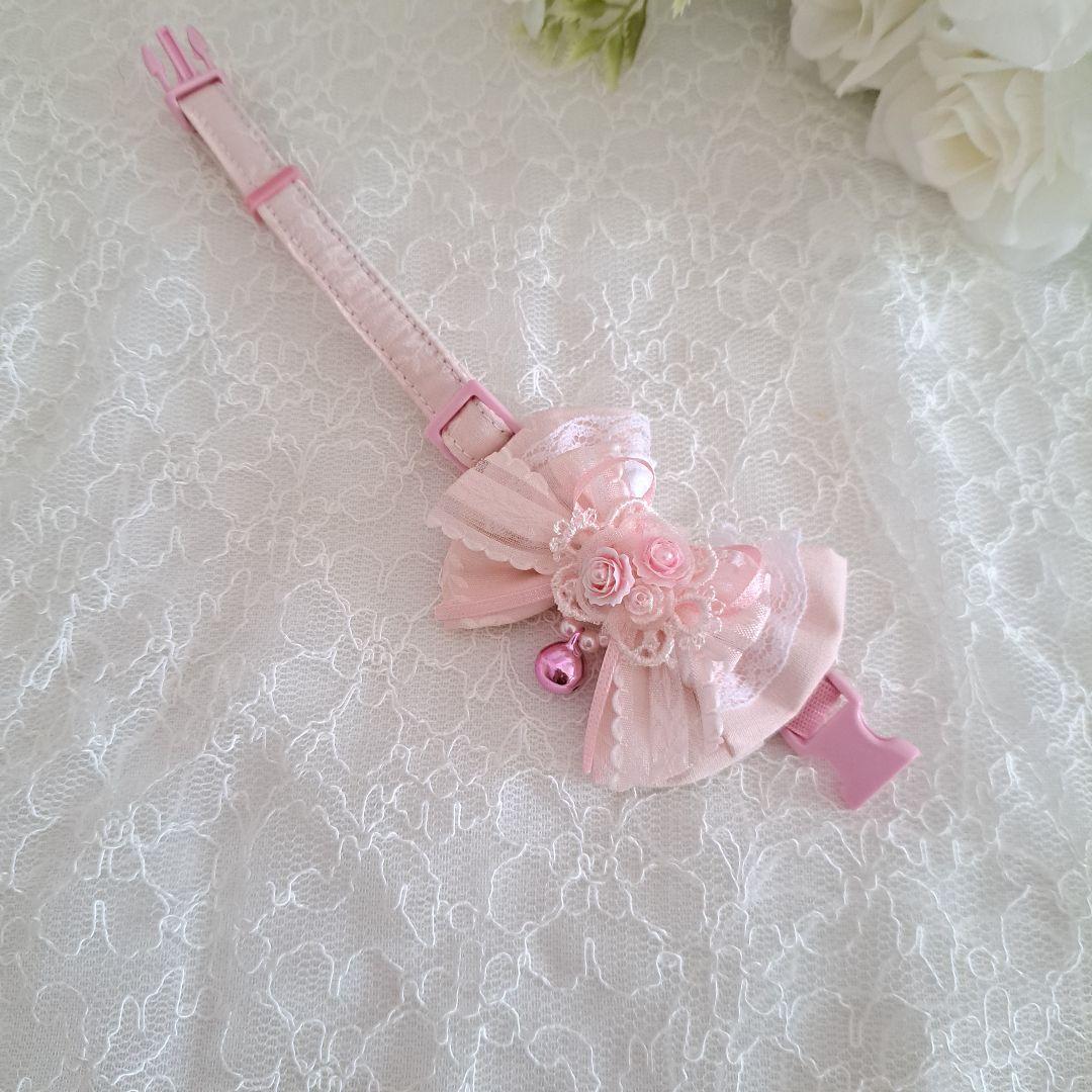ss55 Exclusive: June Bride (Pink ①) Dog & Cat Collar