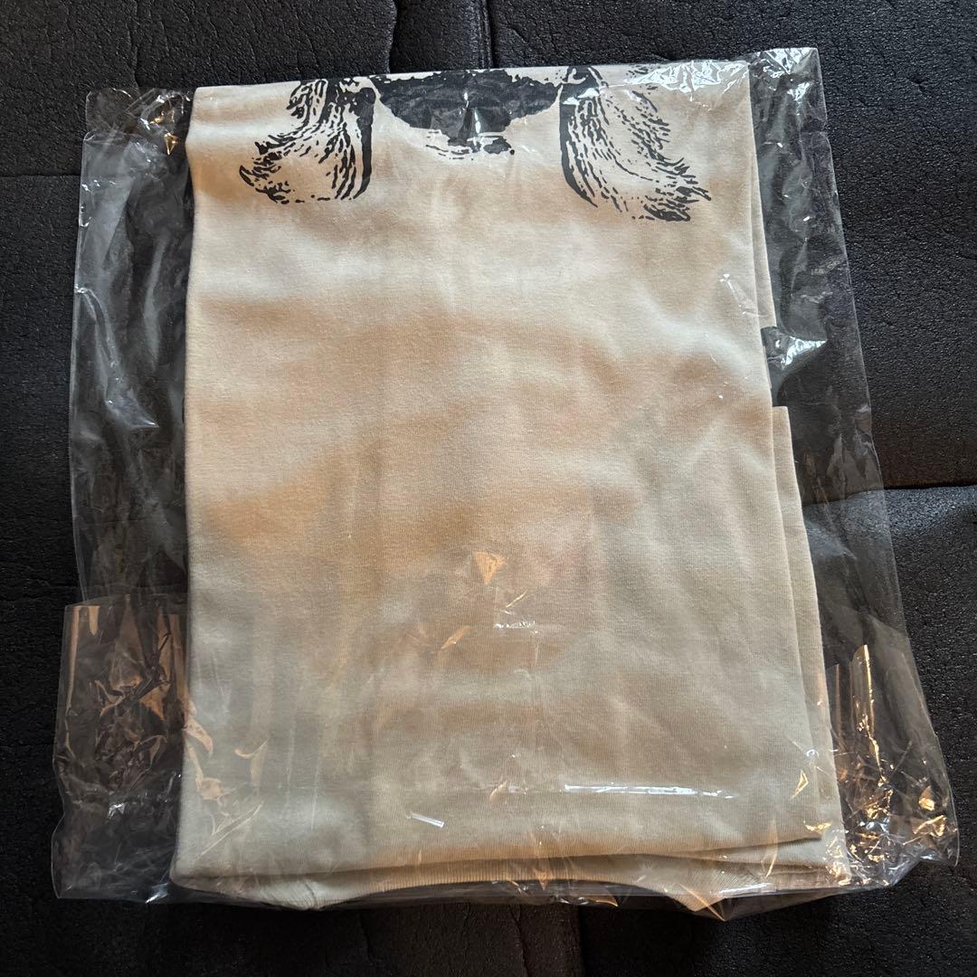 Final Price Drop! Hiroshi Tanahashi Lucky Bag Enclosed T-shirt, Size L, Beige
