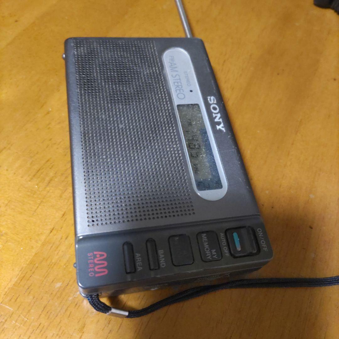 SONY FM/AM Stereo Radio SRF-M100 - Junk, Power On Only