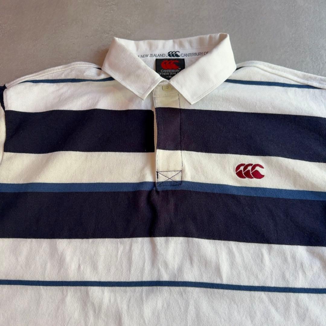Canterbury Border Rugby Shirt Short Sleeve Polo Shirt XL