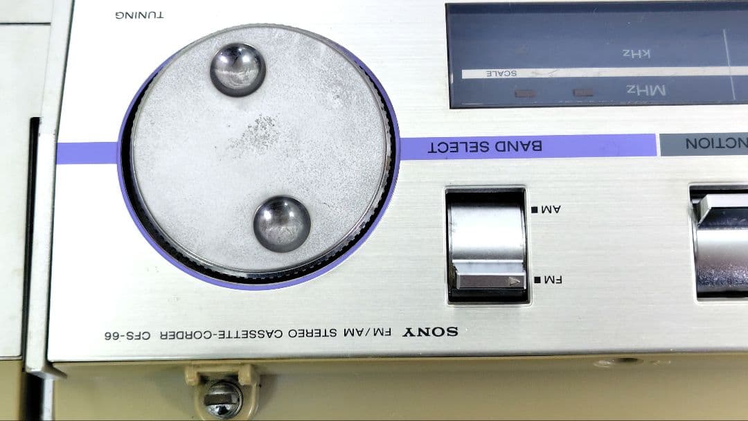 【Excellent Condition / Partial Maintenance Required】SONY CFS-66 Energy 66 As-Is