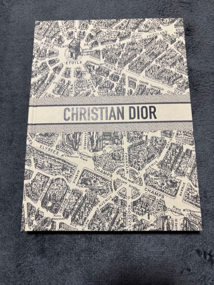 CHRISTIAN DIOR Map Design Notebook