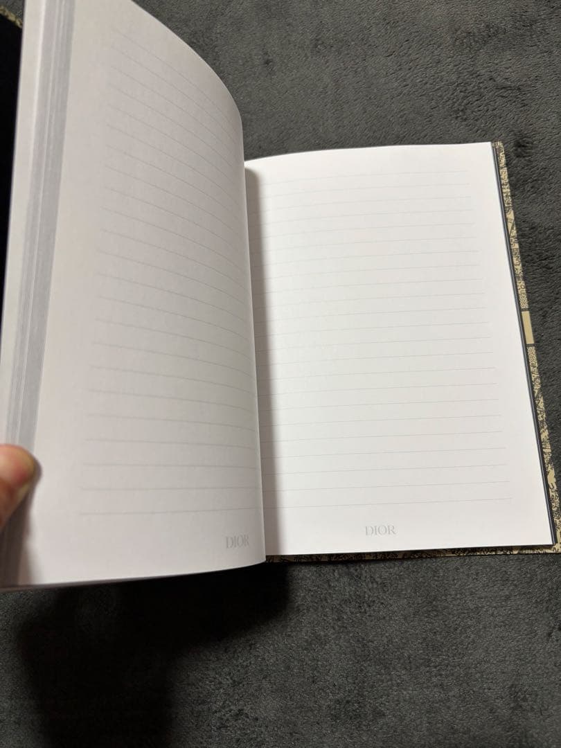 CHRISTIAN DIOR Map Design Notebook