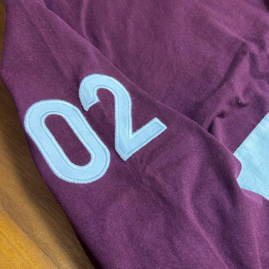 RUSSELL ATHLETIC Rugby Shirt PRO COTTON Burgundy