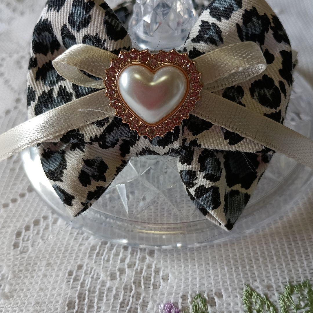 Leopard Print Gal-Style Collar (Cats, Dogs)