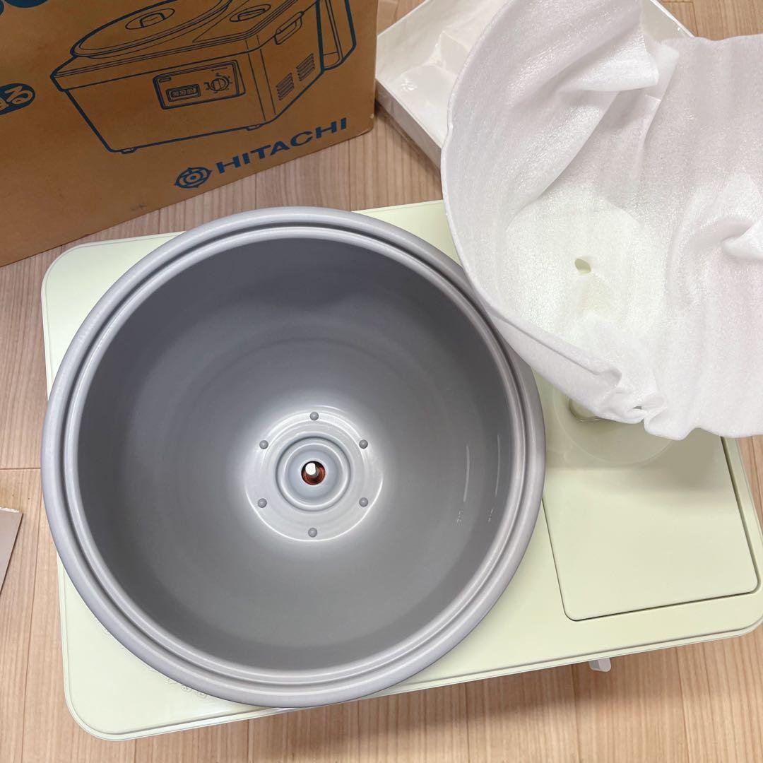 New Heisei Retro Hitachi Mochi Maker HM-230 2-sho (3.6L) Steam, Knead, Make Mochi