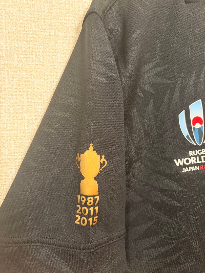 All Blacks Rugby World Cup 2019 Japan Tournament Replica Jersey M