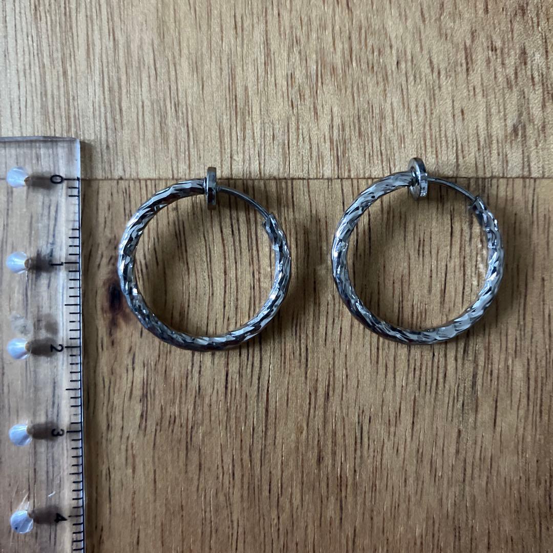 Silver Hoop Earrings